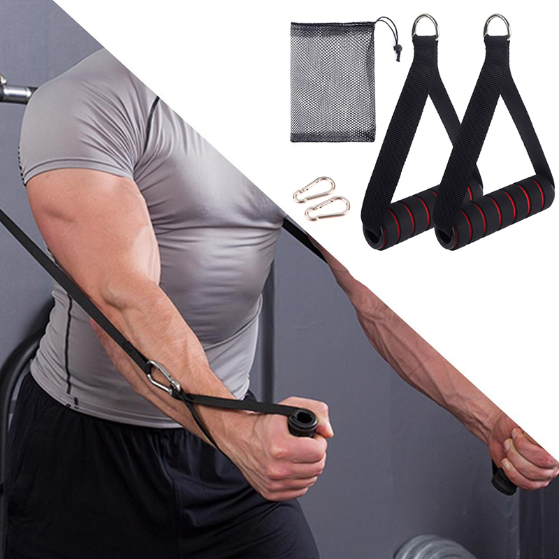 Yoga Fitness Resistance Band - Прочная рукоятка для кабельного тренажера с